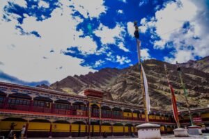 Educational view of Hemis National Park ecosystem