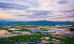 illustrating the historical formation of Deepor Beel Assam from Brahmaputra River