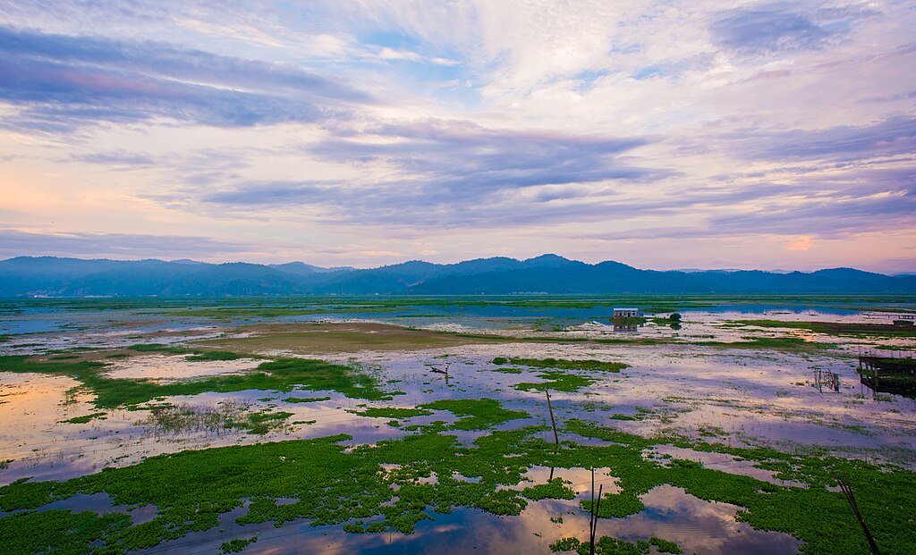 illustrating the historical formation of Deepor Beel Assam from Brahmaputra River
