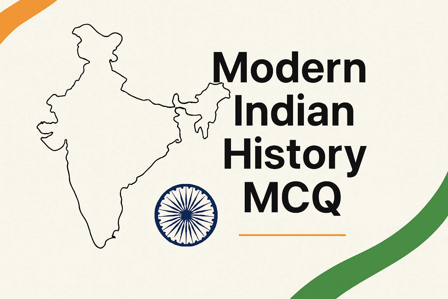 Modern indian History Mcq