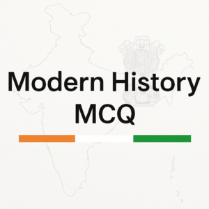 Modern History MCQ