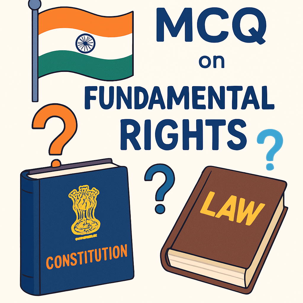 MCQ on fundamental rights | Mcq on fundamental rights upsc